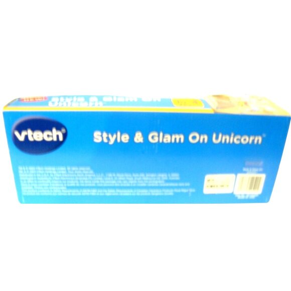 Vtech Style & Glam On Unicorn Interactive Toy w Accessories Ages 1.5-4 Yr NWT - Picture 5 of 5